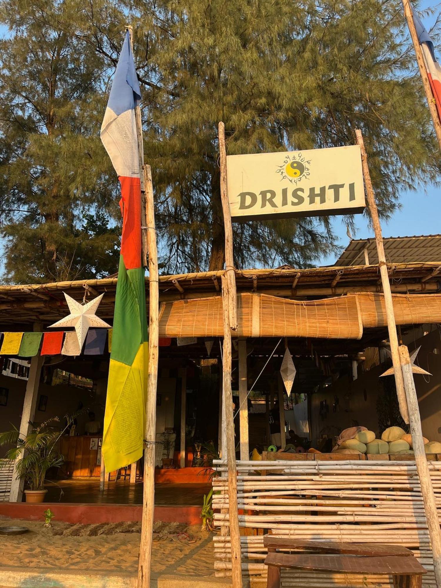 Hotel Drishti Yoga International Patnem Beach Exterior foto